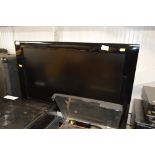 A Panasonic Viera flat screen tv with remote contr