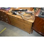 A Stag multi drawer chest