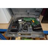 A Bosch cordless drill in fitted case