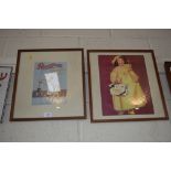 Two original Rowntrees advertising pictures