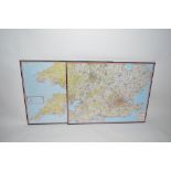 A map, South East and Central England and another