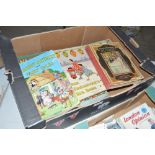 A box of various Vintage children's books circa 19