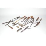 A quantity of various Vintage Farrier's tools etc.