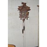 A Black Forest type cuckoo clock