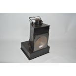 A Vintage LNER three sided lamp