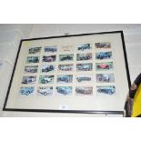 A framed and glazed set of photographs, "Golden Ag