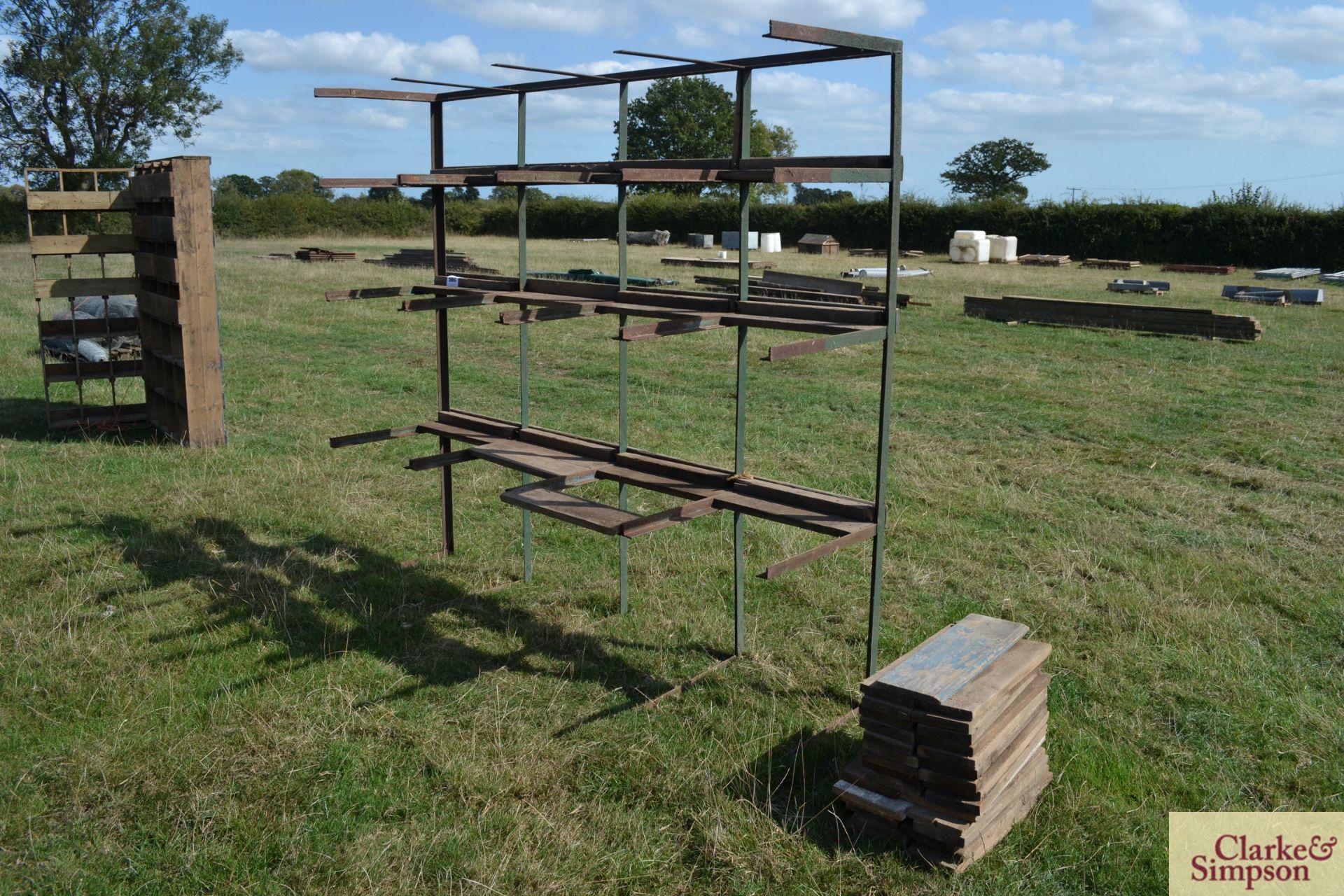 Workshop storage rack. - Image 3 of 4