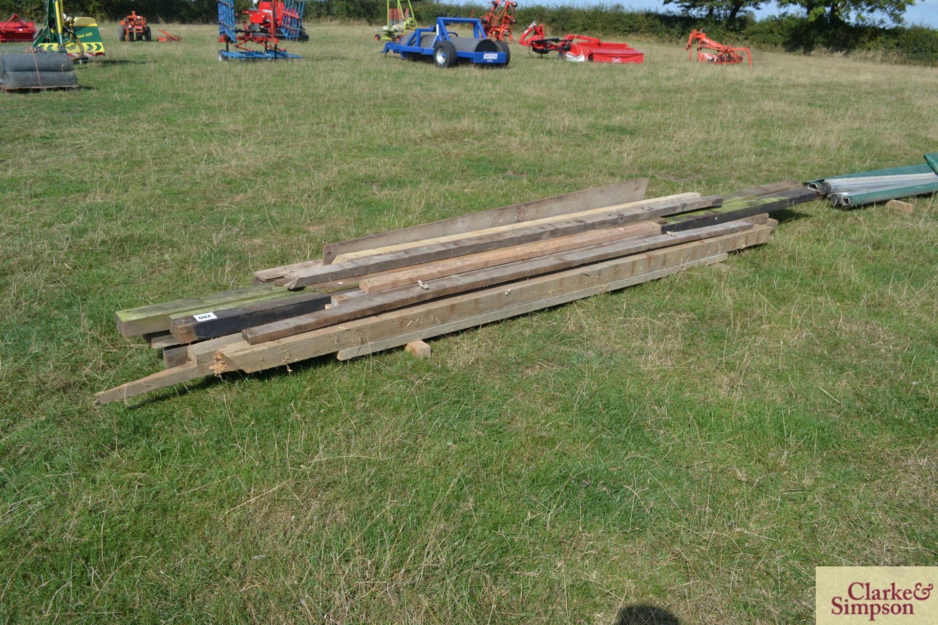 Quantity of various timber. - Image 2 of 4