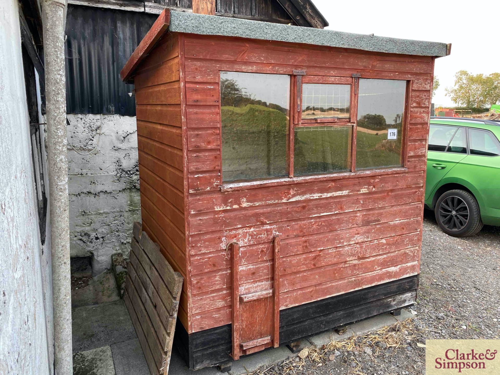 6ft x 4ft garden shed. - Image 2 of 7