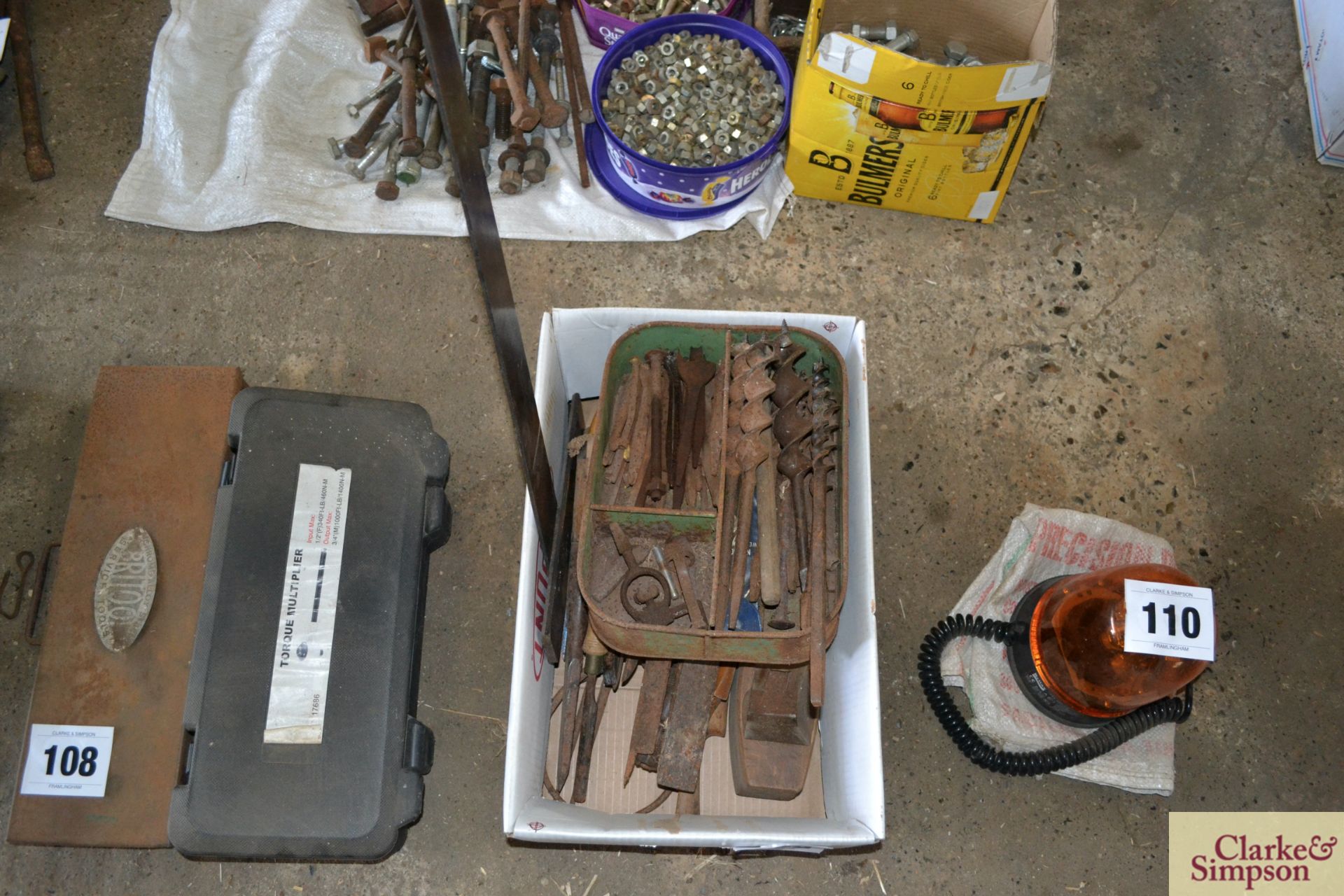 Wood working tools.