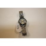 A gents Van Heusen stainless steel wrist watch