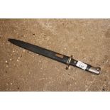 A bayonet