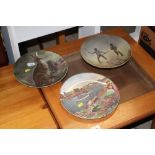 Three Royal Doulton cabinet plates "Maritime Provi
