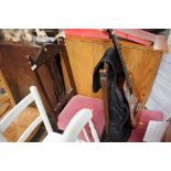 A pair of late Victorian mahogany dining chairs