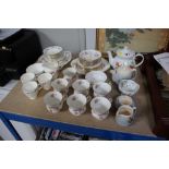 A quantity of various teaware to include Paragon