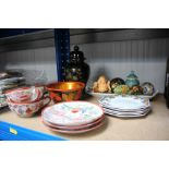 A quantity of decorative china and teaware to incl