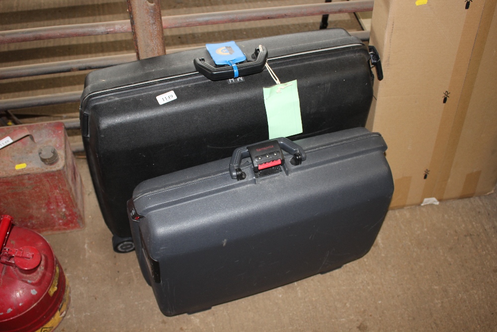 Two suitcases