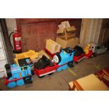 A self propelled Thomas the Tank Engine ride on to