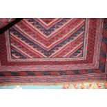 An approx 4' x 3'9" Gazak rug