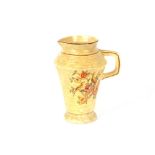 An Arthur Wood baluster jug, with exotic bird deco