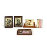 Five various decorative vintage frames