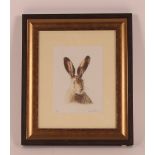 Allen Watters, limited edition print of a hare, 5/