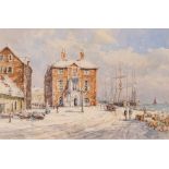 John Sutton, study of the Customs House, Poole, wi