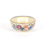 A Poole pottery floral decorated bowl, 20cm
