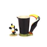 A Guinness Carlton ware Toucan water jug; and a C