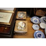 A quantity of Wedgwood collector's plates, entitle