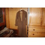 A 1940's vintage brown overcoat