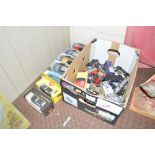 A quantity of various die-cast model vehicles - so