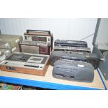 Six various radios to include Roberts and a Sony s