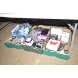 Three boxes of various sundry items