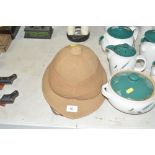 A J Compton & Sons pith helmet dated 1916