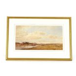 George Lennie (Flourished 1860-1900), study of Walberswick, signed watercolour, dated 1878, 25.5cm x