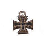 A WW1 German Iron Cross 2nd Class, with ribbon