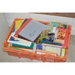 A box of children's books