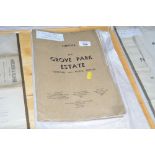A quantity of sale particulars relating to Grove P