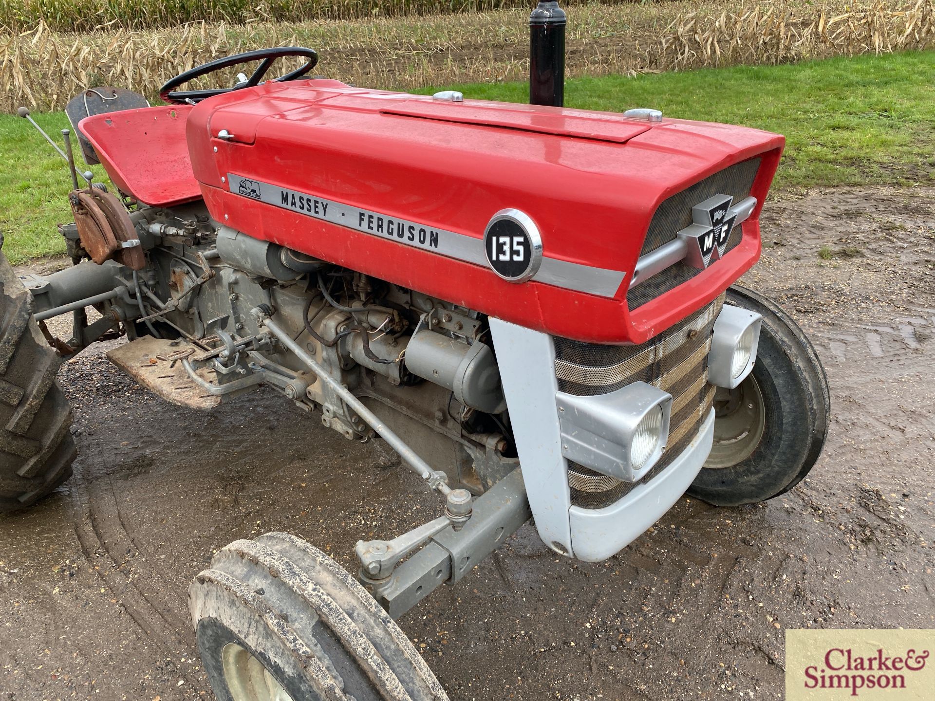 Massey Ferguson 135 2WD tractor. Registration OCL 966M (no paperwork). Date of first registration - Image 9 of 29