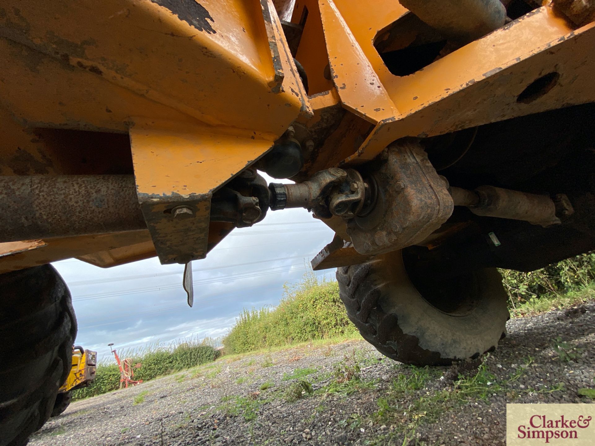 Benford 9T 4WD pivot steer dumper. 2005. Serial number SLBDINOOE507EW274. 500/60R22.5 wheels and - Image 36 of 38