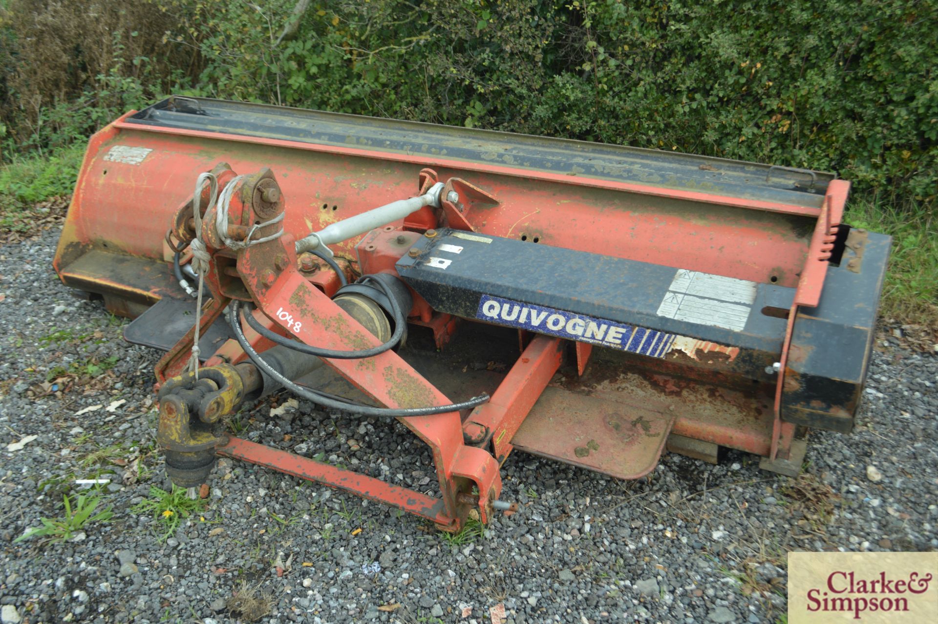 Quivogne 2.5m mounted flail mower. * - Image 4 of 5