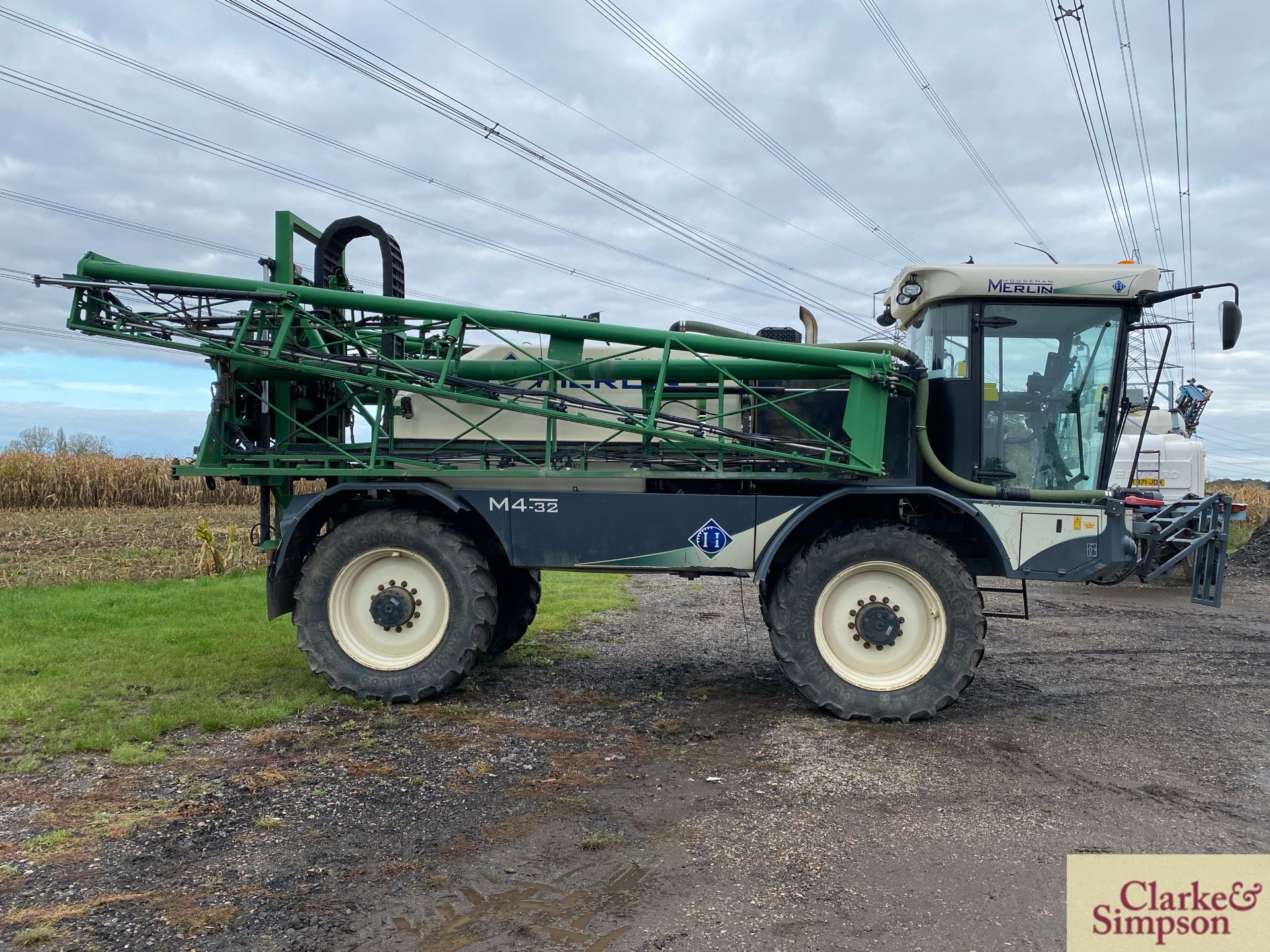 Househam Merlin M4/32 4WD 32m self-propelled sprayer. Registration AE14 LPN. Date of first - Image 2 of 54