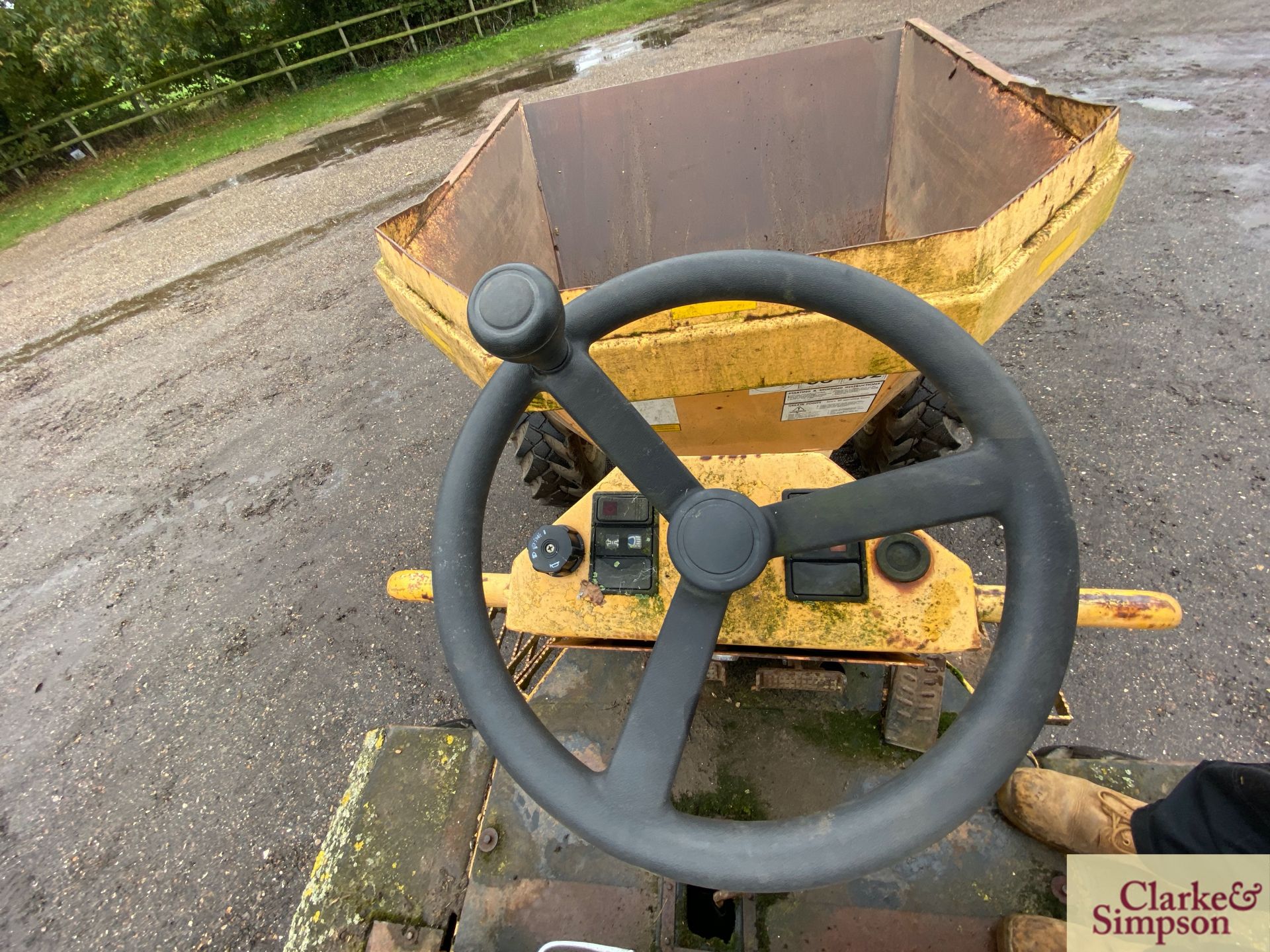 Barford SRX3000 3T swivel tip 4WD pivot steer dumper. Registration AP02 KYN. Date of first - Image 25 of 30