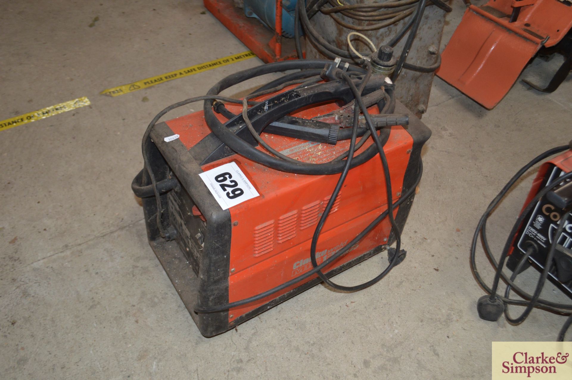 Clarke 135 MIG welder. - Image 2 of 2