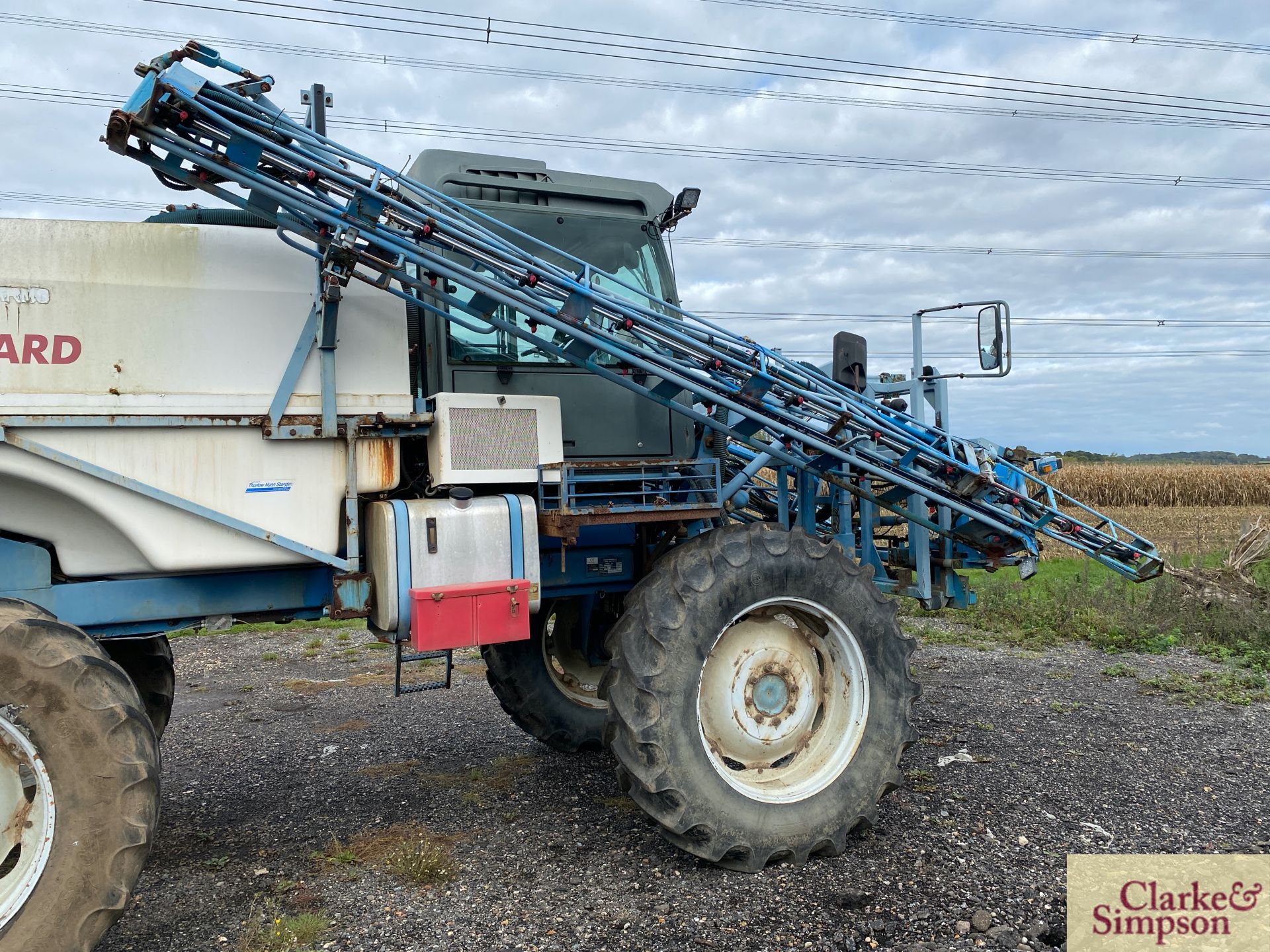 Evrard AHM 4004 24m 4WD self-propelled sprayer. Registration T371 JDX (no paperwork), Date of - Image 7 of 42