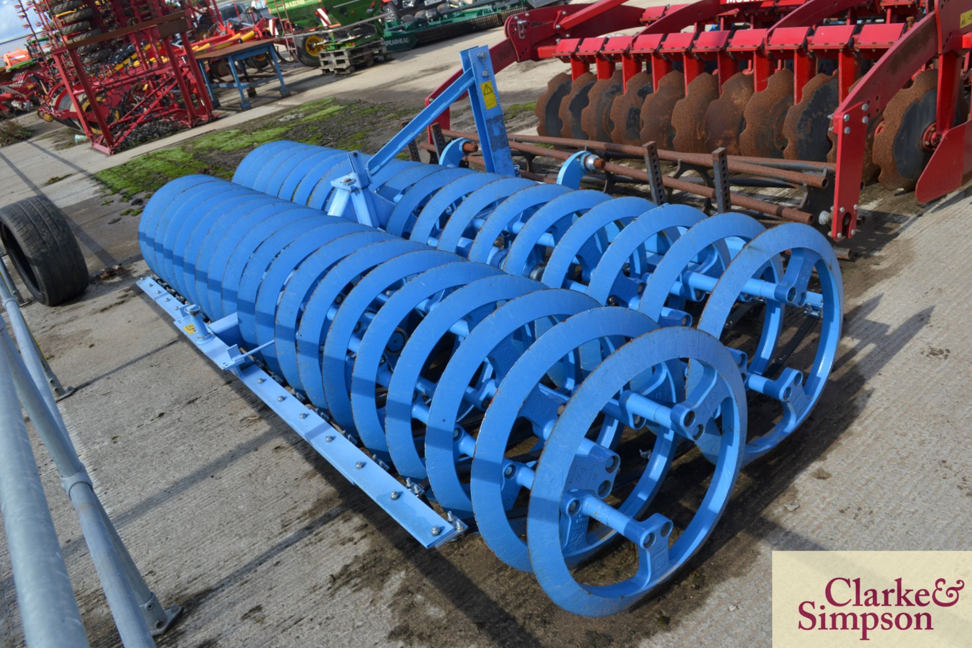 Lemken Vario Pack 5110 3.7m press. 2014. Serial number 400534. Type 5110WDP70. With 38x45 700mm - Image 2 of 5