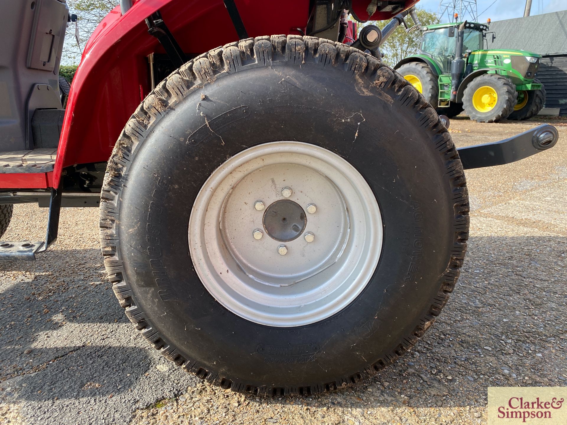 Massey Ferguson 1520 4WD compact tractor. 2017. Registration AY19 BXB. Date of first registration - Image 14 of 38