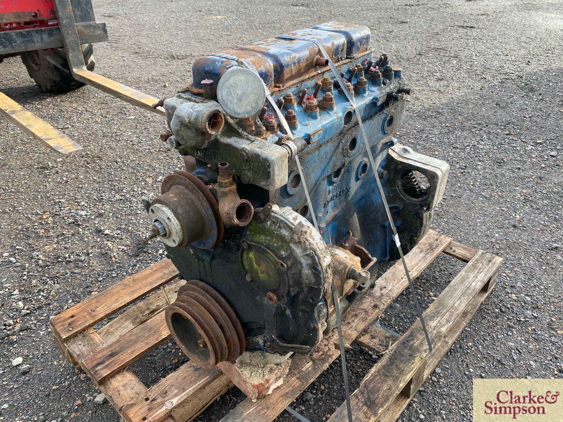 Perkins 7236 engine for spares. - Image 4 of 4