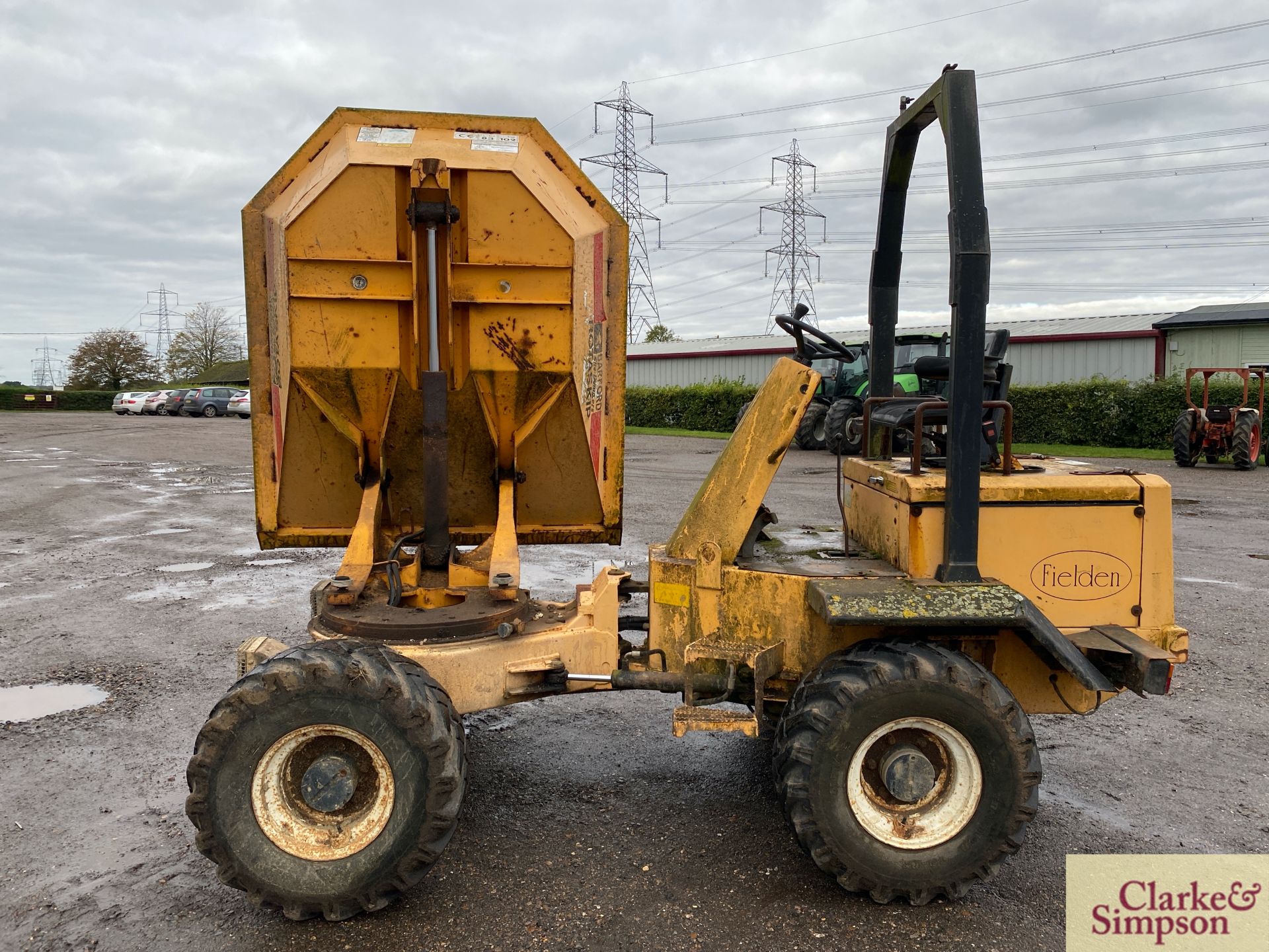 Barford SRX3000 3T swivel tip 4WD pivot steer dumper. Registration AP02 KYN. Date of first - Image 27 of 30